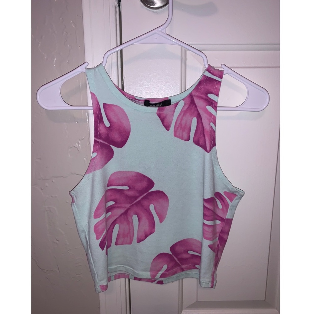 Forever 21 high neck tank top